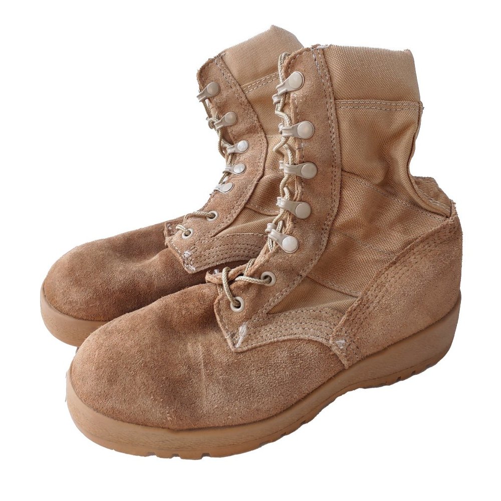U.S. Army Tan Leather Combat Boot